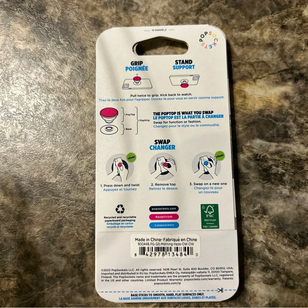 PopSockets PopGrip Premium with Glitter